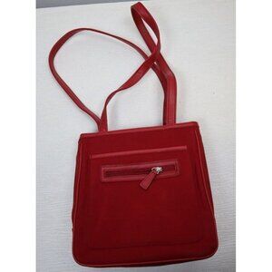 ST. JOHN'S BAY - WOMENS RED SHOULDER BAG PURSE